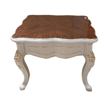 China European Antique Wood Furniture Manufacturer Dropshipping Classical Unique Wood Coffee Table for sale