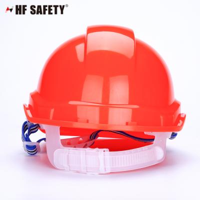 China PE or ABS Hard Hat with Mesh Visor and Integral Steel Ear Protectors for sale