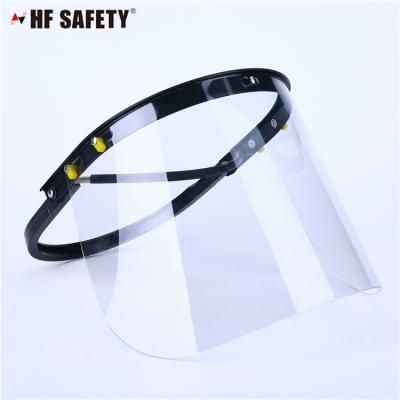 China PC/PVC Factory Selling Transparent Protective Anti Fog Clear Safety Face Masks for sale