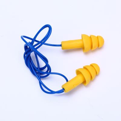 China Custom Silicone Earplugs Noise Reduction Protection PU Foam Earplugs For Kids for sale