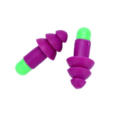 China Silicone PU Proof Ear Umbrella Type Anti Noise Sound Plugs for sale