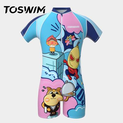 China High Quality Customized Breathable Swimwear Teenage Girls And Boys Beach Wear Swimsuit for sale