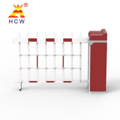 China Intelligent Parking Lot Airborne Boom Barrier 160W Brushless DC Motor Fence Type for sale