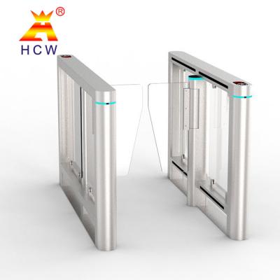 China Sliding Speed Gate Turnstile 500-950mm Entrance Width Speedlane Swing Turnstile for sale