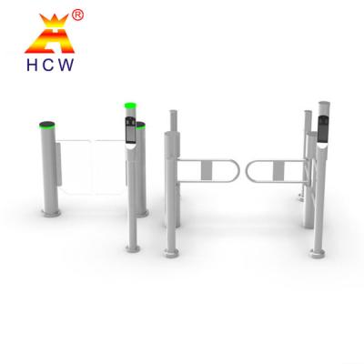 China 1S Turnstile Swing Gate Supermarket Entrance Turnstile With Face Fingerprint Recognition for sale