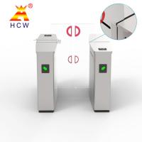 China 304 Stainless Steel Sliding Turnstile Barrier Gate High Security Infrared Anti Pinch for sale