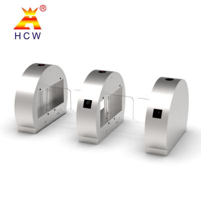 China 1mm Thickness 304 Stainless Steel Turnstiles Security Gates Support QR Code for sale