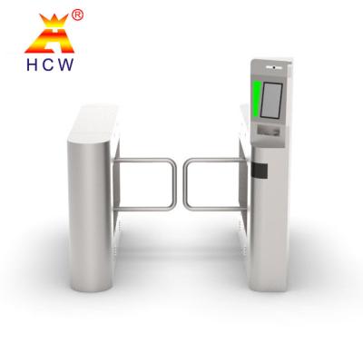 China IP54 Face Recognition Turnstile Gate Swing Barrier For Pedestrian Control for sale