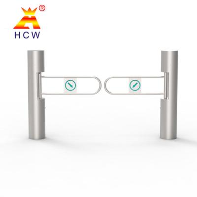 China Stainless Steel Bidirectional Swing Gate Turnstile Biometric Access Control for sale