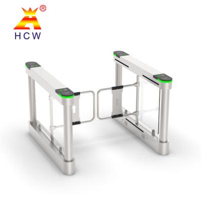 China RS485 Communication Port Facial Recognition Swing Barrier Turnstile for sale