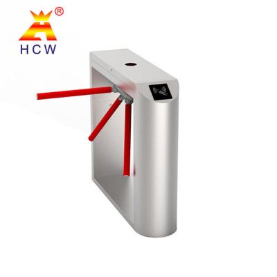 China SS304 Stainless Steel Full Automatic Three Arm Tripod Turnstile Gate for sale