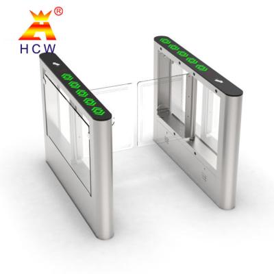 China Swing Turnstile Gate Pedestrian Bi-Directional High Quality Security Access Control QR Code for sale