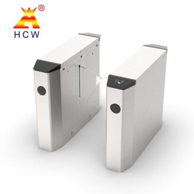 China Sliding Gate Pedestrian Turnstile Gate 25W Brushless Motor Airport Access Control Systems for sale