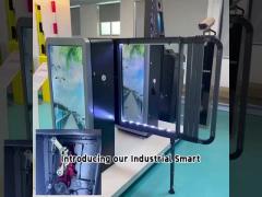 CW812 Industrial Smart Advertising Expandable Barrier Entry Gates for Parking Lot System