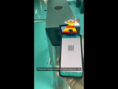 face recognition swing barrier turnstile entry systems 30-45 person / min