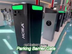hcw barrier gate vehicle gate automatic car parking garage servo motor with fast speed 1-6m boom