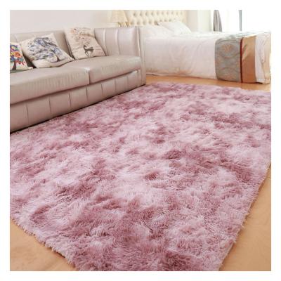 China Modern Thick Soft Red Popular Office Floor Mat Nordic Cheap Shaggy Carpet for sale