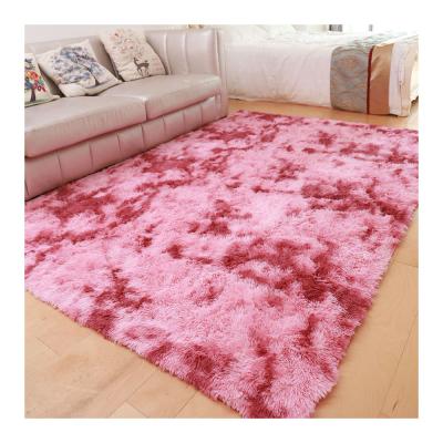 China Home Decoration Design Eco-friendly.anti-slip.water-proof Long Pile Luxury Soft Plush Polyester Shaggy Carpet For Living Room for sale