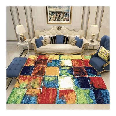 China Washable 3d Printing Floor Blankets Printed Velvet 3d Carpet For Home for sale