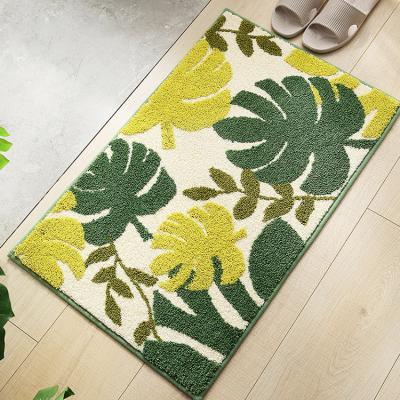 China Washable Cover Front Door Mat Indoor Outdoor Household Entrance Hallway Mat Printing Non-slip Waterproof Welcome Door Mat for sale