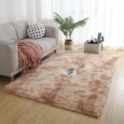 China Custom Made Fluffy Home Floor Area Rugs & Blankets Washable Decorative Fur Blanket Mat Living Room Carpet Large for sale