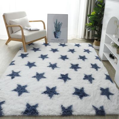 China Washable Anti Slip Mat Modern Minimalist Custom Printed Nordic Carpet For Living Room Velvet Blankets for sale