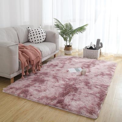 China Long Pile Carpets 100% Polyester Washable Home Decoration Comfortable Living Room Anti-Slip Super Soft Rug And Blankets for sale