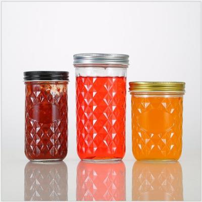 China Food Custom Design Caviar Honey Jars Airtight Metal Lids Juice Coffee Milk 100ml 180ml 500ml Jam Mugs for sale