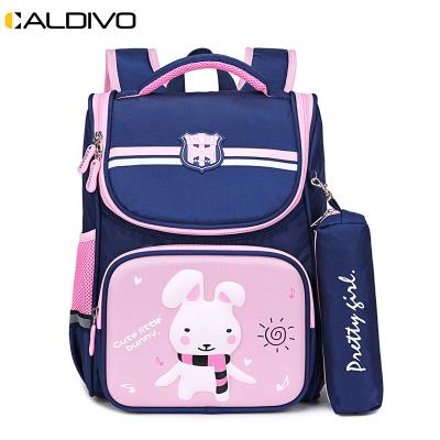 China CALDIVO Custom Wholesale Waterproof Backpack Factory Durable School Bags For Kids Mochilas Escolares Bags School Stationery Pencil Bag for sale