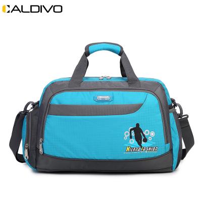 China Custom Wholesale Multifunctional Adjustable Large Capacity Storage Durable Gym Bag CALDIVO Gymnasium Factory Straps Sports Gym Bag Travel Bag for sale