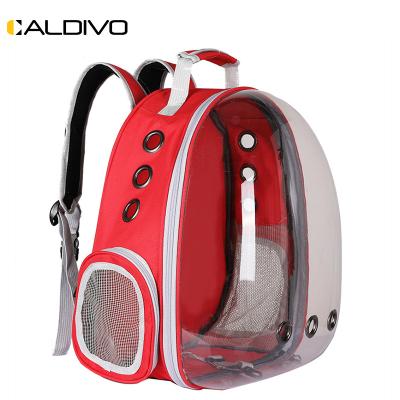 China CALDIVO Space Pet Backpack Cat Bag Space Capsule Light Carrier Backpack Portable Custom Wholesale Carrier Factory Bags travel for sale