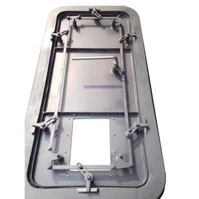 China Cable Tray 1400*700*r150 Marine Pressure Watertight Door Marine Plastic High Speed ​​Steel Door Aluminum Trunk Door for sale