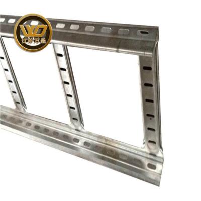 China Tray Factory Supply Aluminum Perforated Plastic Trunk Cable Tray Elbow for sale