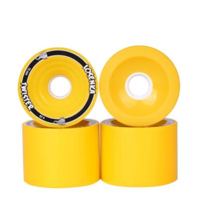 China Adult High Quality Spot Wholesale 82A 70% 75*56mm PU Skateboard Longboard Skate Wheels for sale