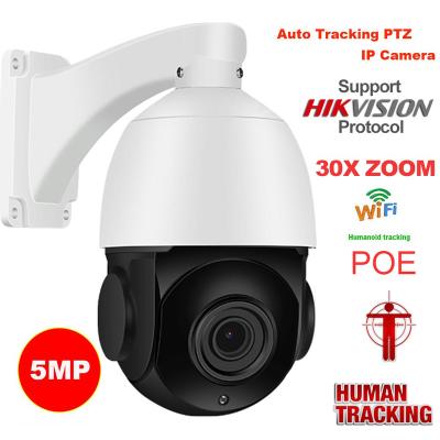 China IMPORX SONY IMX335 5MP WIFI POE Track 30X ZOOM Protocol People Speed ​​Dome IP Camera Auto Tracking Surveillance for sale