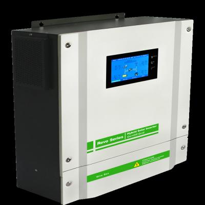 China Y&H 3.2kw 5.5KW On/Off Grid Solar Hybrid Inverter 120-450VDC 90A MPPT Charger,AC output time setting Multiple units in parallel 345*476*133MM for sale