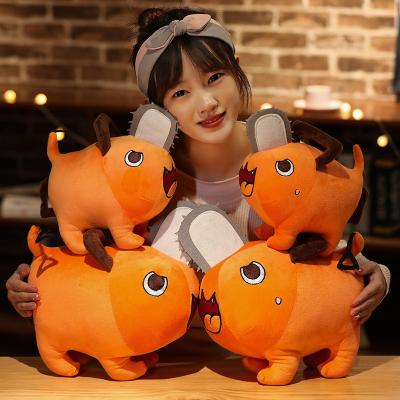 China 25/40cm Pochita Plush Toy Chainsaw Man Figure Cute Orange Dog Pochita Plush Chainsaw Man Figure lKids Gift for sale