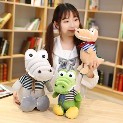 China 30cm Kawaii Crocodile Stuffed Animal Doll Soft Toy Cartoon Plush Doll Pillow Children's Birthday Gift for sale