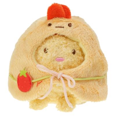 China Cute Corner Japanese Creature Plush 8cm Anime Plush Doll Toy Cooking Plush Doll Toy Coat Can Be Removed for sale