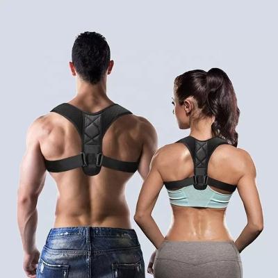 China Adjustable Cloth Clavicle Shoulder Posture Corrector Kids Men Women Lumbar Support Belt Poses Correction for sale