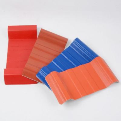 China Waterproof PVC ASA Resin Cover Roofing Sheet Texture Tile Polycarbonate for sale