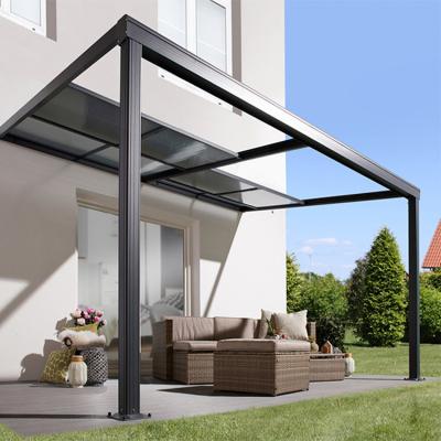 China Weather Resistant Aluminum Waterproof Outdoor Pergola Roof Patio Cover Retractable Sliding System for sale