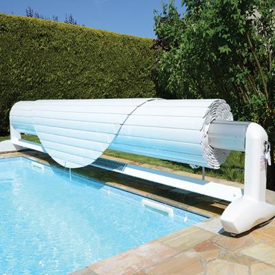 China High Performance Polycarbonate Plastic Slats For Float Pools Cover Durable Motor for sale