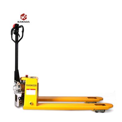 China China Factory Wholesale Small Mini 2ton 2000kg 1000kg Full Price Semi Electric Pallet Truck for sale