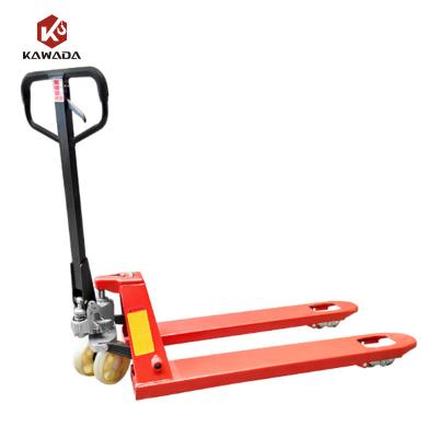 China Hotels Hydraulic Pallet Jacks 2ton 2.5ton 3ton Manual Hand Pallet Truck For Goods Handing for sale