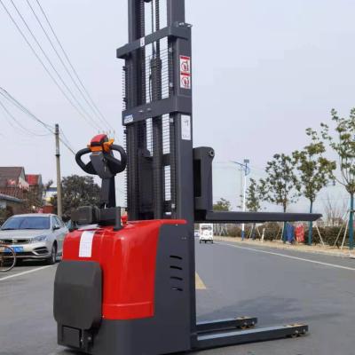 China Hotels Forklift 1 ton 1.5 ton lifting height 1m 1.5m 2m 2 ton 2.5m 3m 3.5m 4m 5.5m mini electric forklift stacker for sale