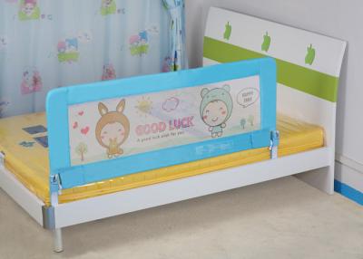 China Blue Home Bed Safety Rails , Foldable Youth Kids Bed Safety Rail For Twin Bed for sale