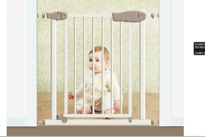 China One Hand Open Convenient Stair Safety Gates / Child Safety Gates Extra Wide for sale