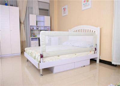 China Lightweight Firm White Mesh Bed Rails Fold Vertically Adjustable for sale