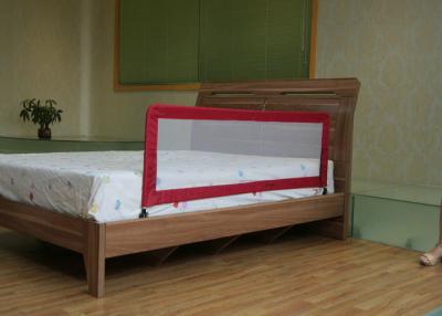 China Red Safety Kids Bed Rails Folding For Prevent Baby Dropping Down for sale